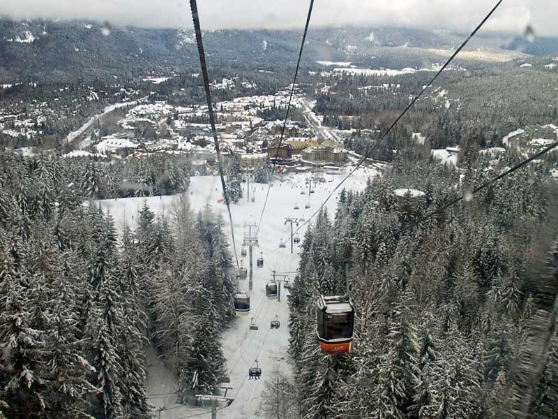 The Whistler gondola