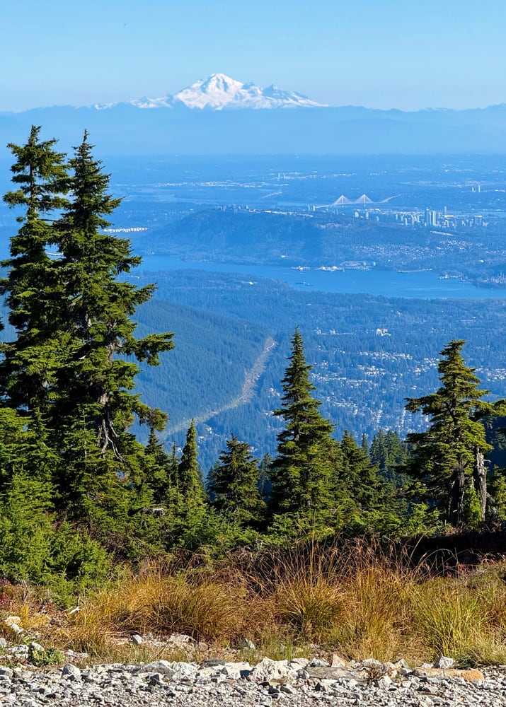 Mt Baker, viewed from the top
